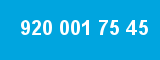 920 001 75 45